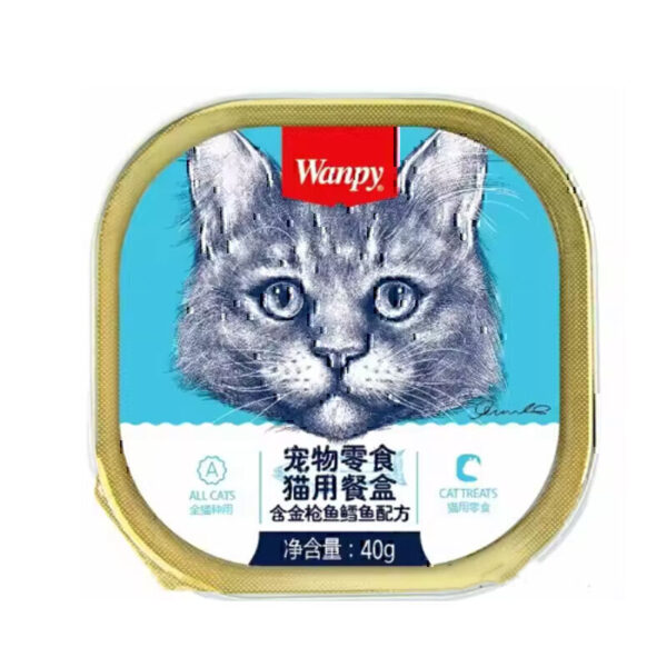 ووم گربه ونپی با طعم ماهی تن و کاد