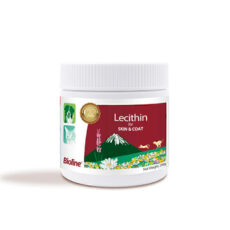 تشویقی مکمل ارگانیک سگ و گربه بایولاین حاوی لسیتین Bioline Dog And Cat Organic Supplement Treat وزن 200 گرم