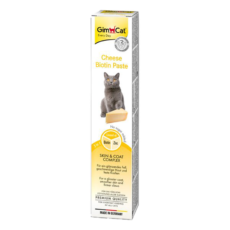 خمیر بیوتین گربه جیم کت با طعم پنیر GimCat Cheese Biotin Paste وزن 50 گرم